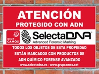 SelectaDNA Cartel de Advertencia (75x50cm)